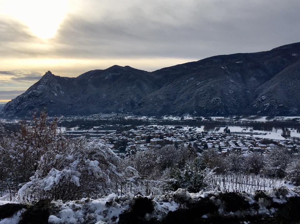 Paesaggi innevati stupendi (Bassa Valle di Susa)